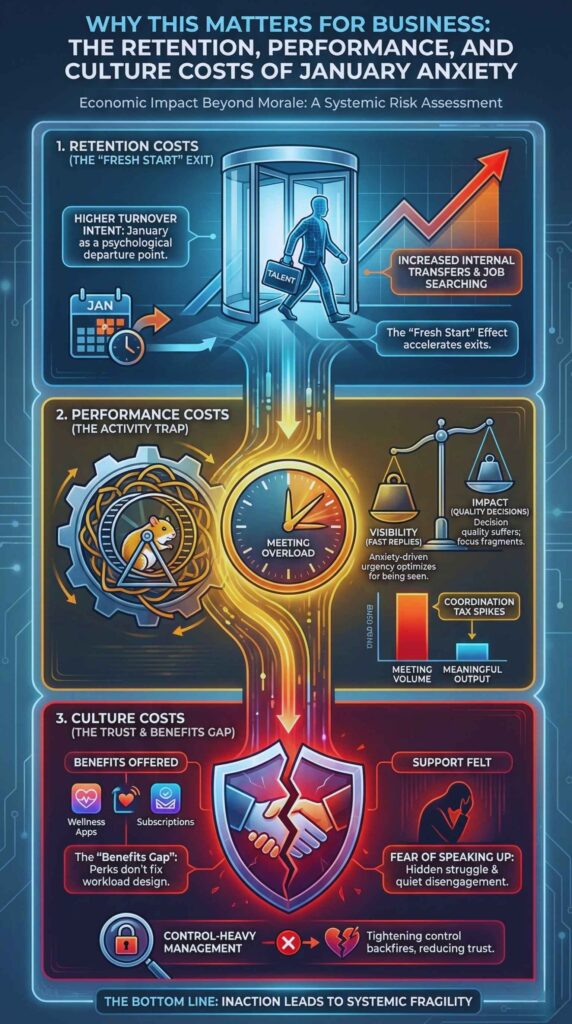 Why This Matters For Business: The Retention, Performance, And Culture Costs Of January Anxiety
