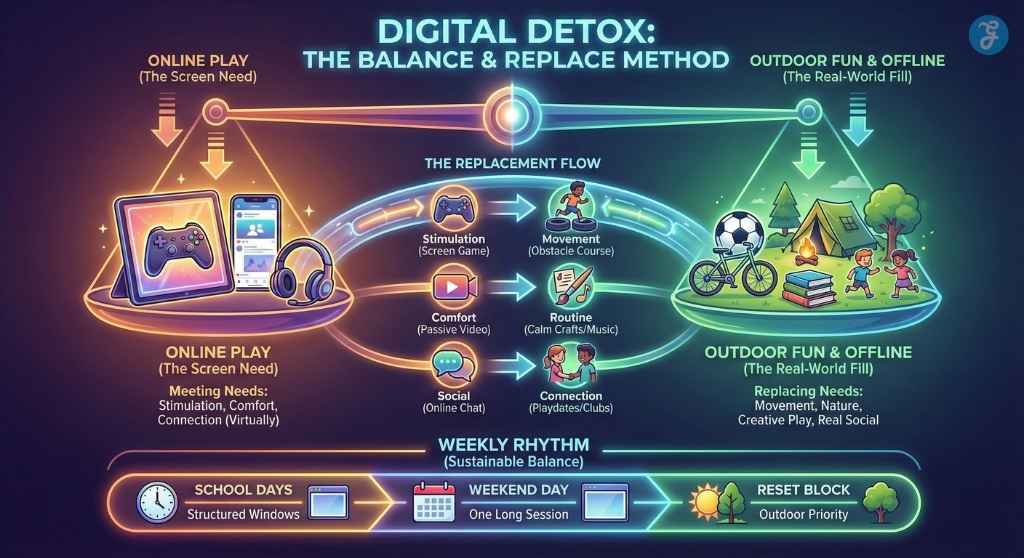 digital detox for kids