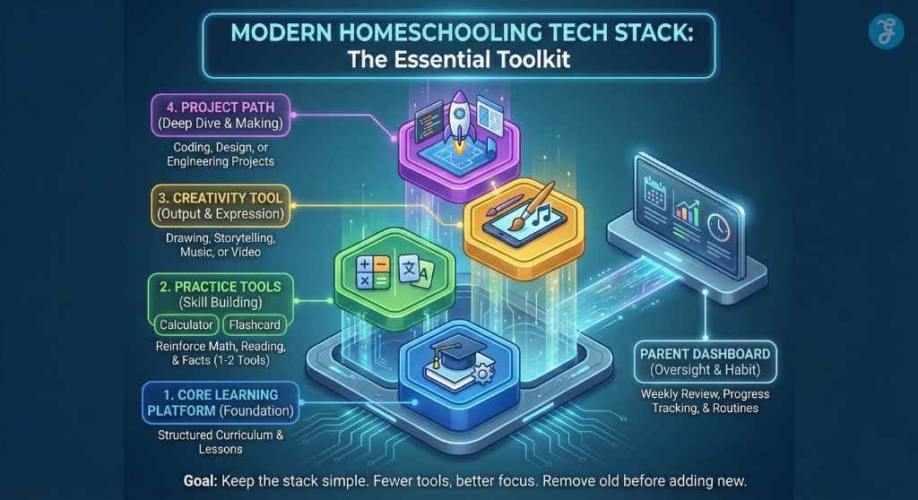 homeschooling tech stack