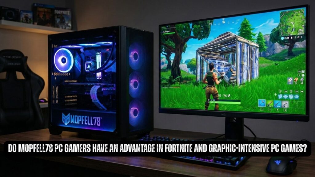 Do Mopfell78 PC Gamers Have An Advantage In Fortnite And Graphic-Intensive PC Games