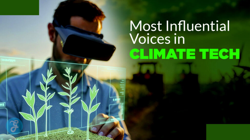 Top climate tech influencers 2026