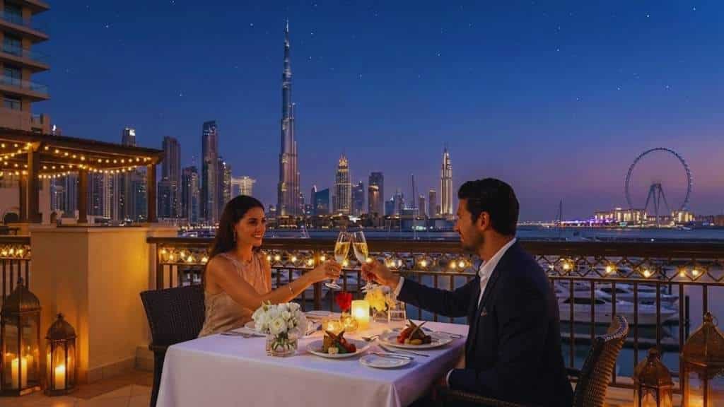 Most Romantic Dining Experiences in Dubai