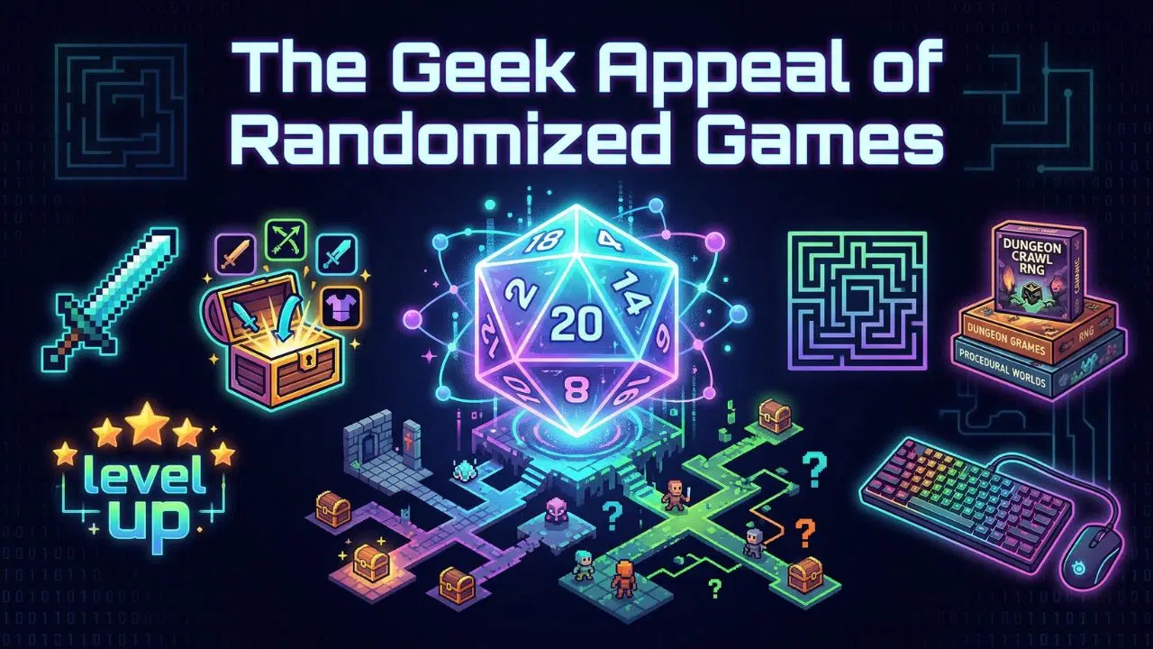 Geek Appeal of Randomized Games