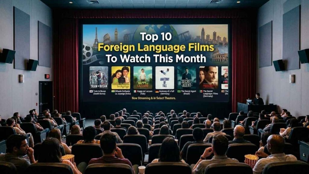 Top 10 Foreign Language Films to Watch This Month