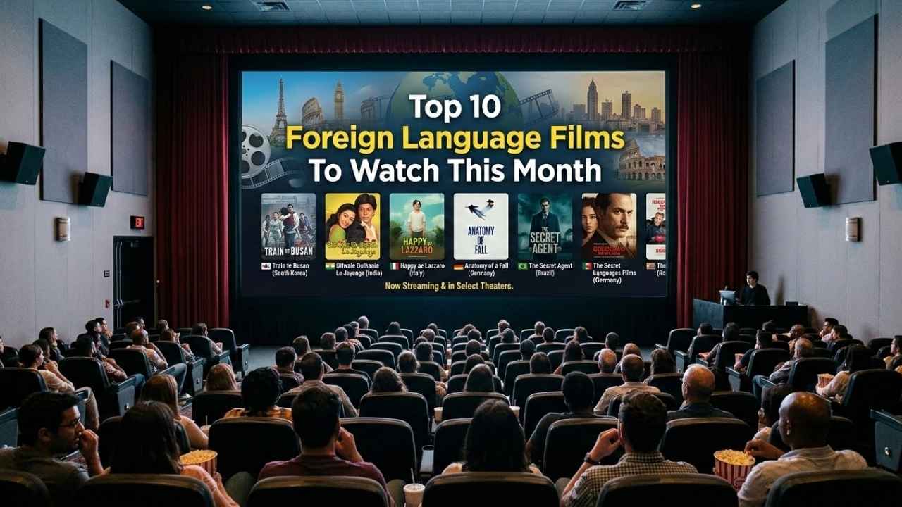 Top 10 Foreign Language Films to Watch This Month