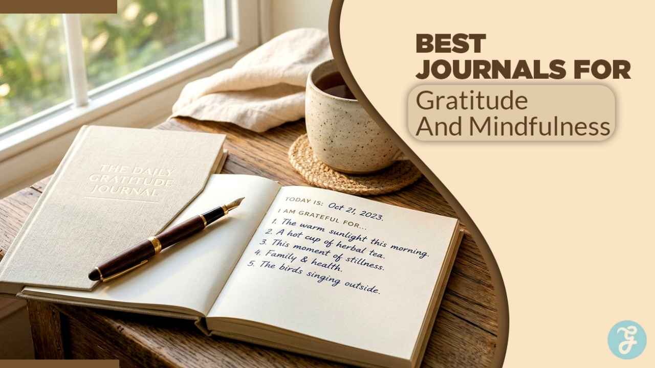 best journals for gratitude and mindfulness