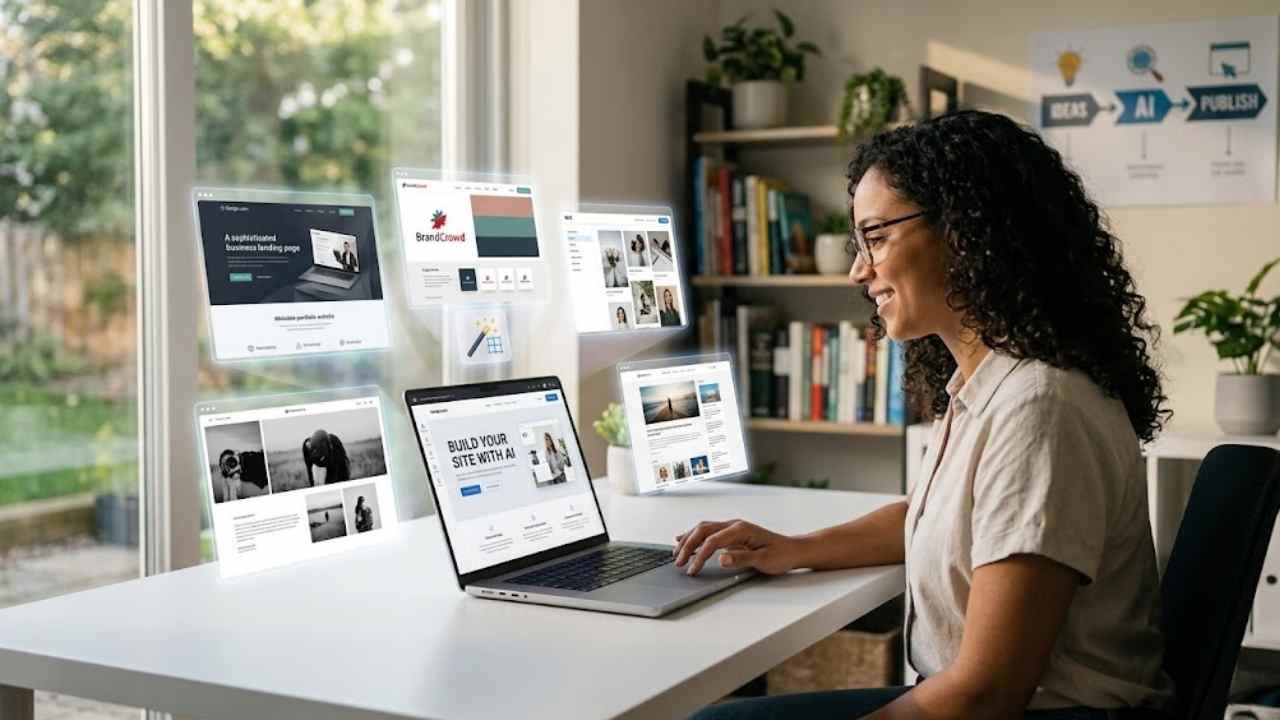 5 AI Website Builders That Make Creating a Site Easy