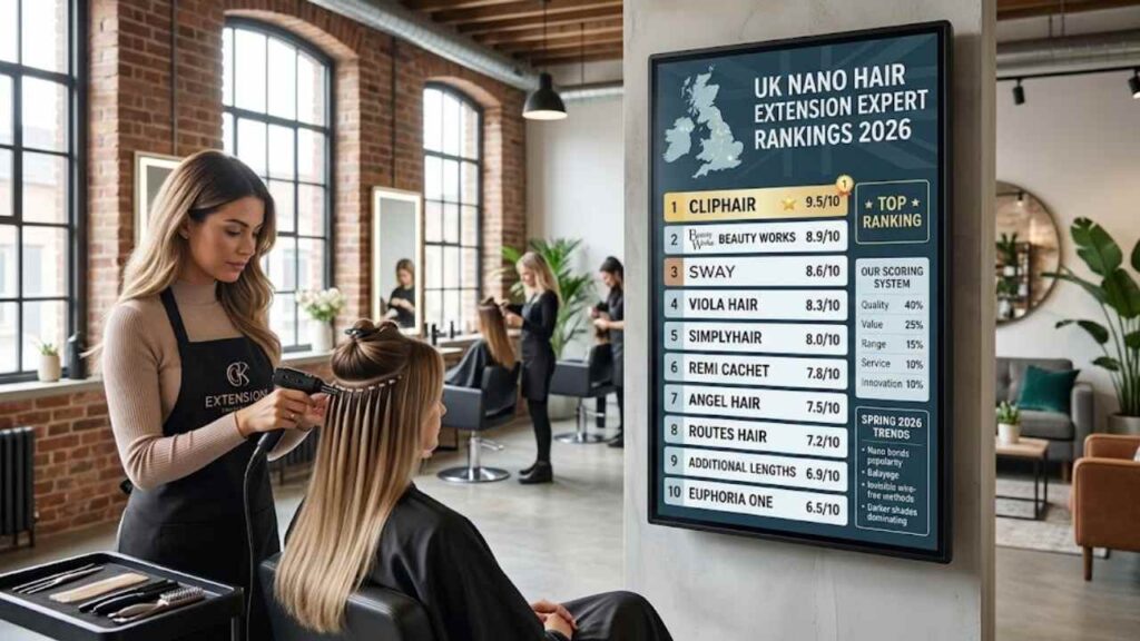 Top Nano Hair Extensions in the UK