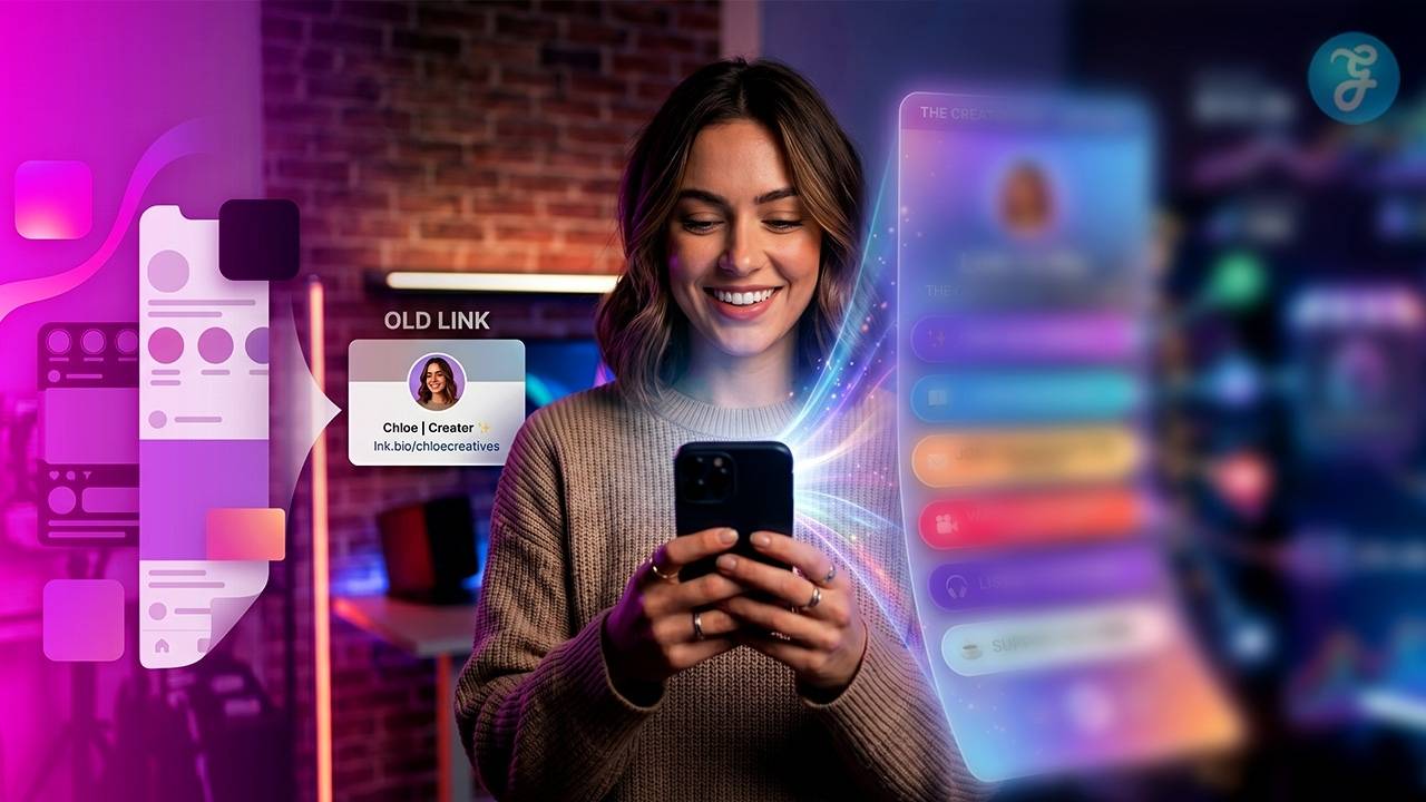 link in bio: creators economy