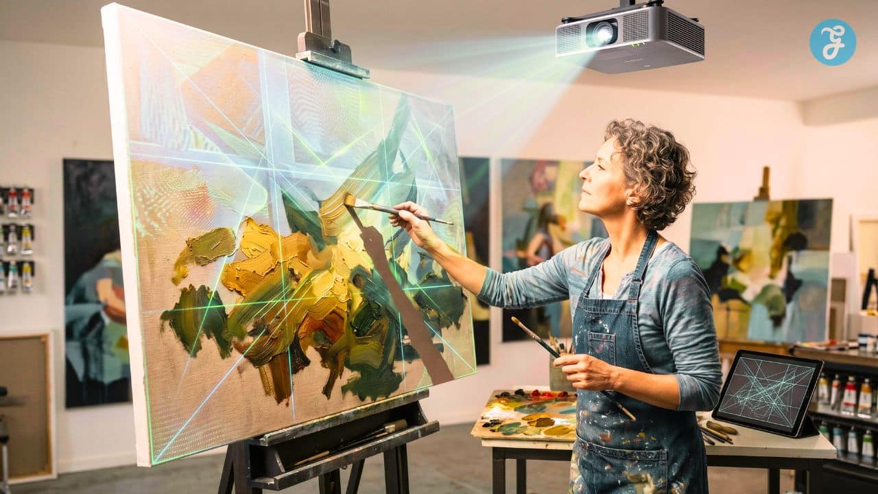 AI in modern painting