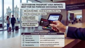 Scotiabank Passport Visa Infinite: The Best for No Foreign Exchange Fees