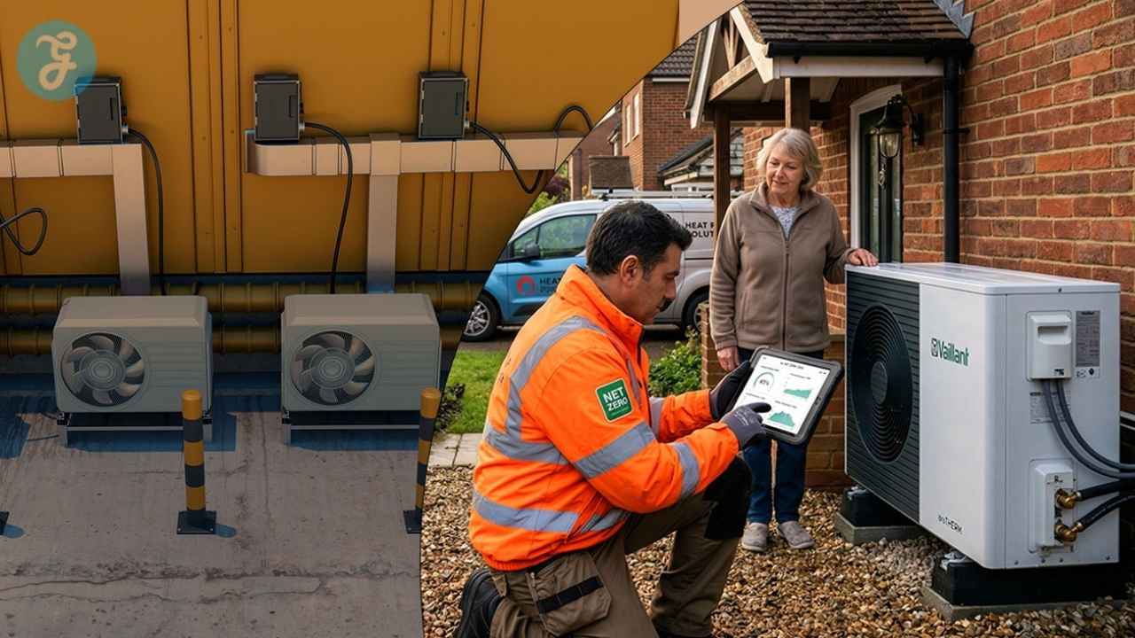 UK heat pump targets 2030