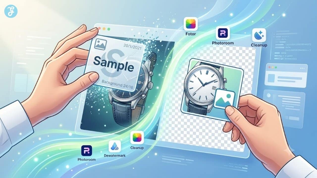 AI Watermark and Background Removal Tool