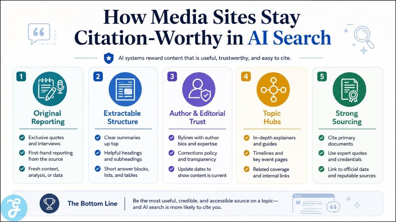 How media sites stay citation-worthy in AI search
