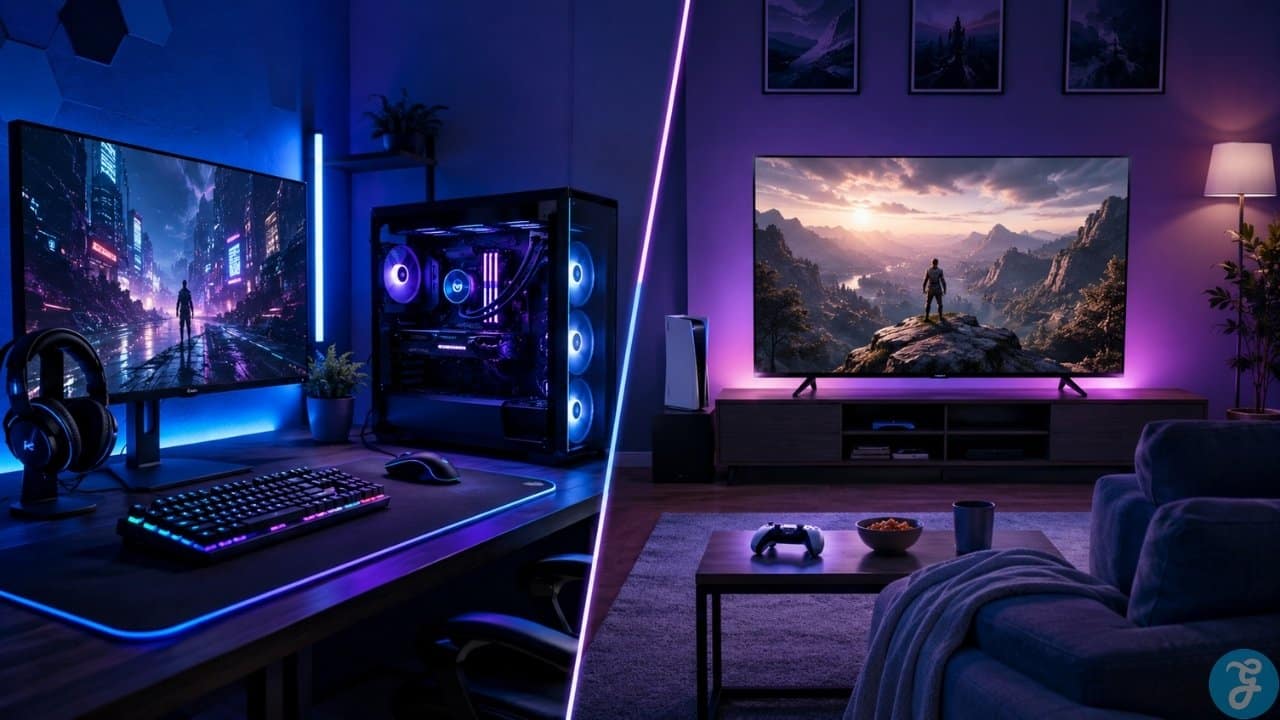 gaming PC vs console