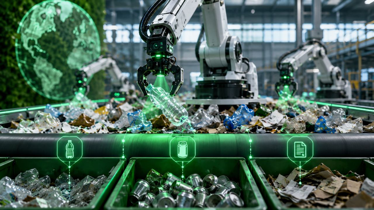 AI and Automation Are Solving Recycling Contamination