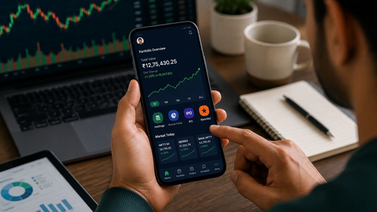 App for Demat Account Supports Investors