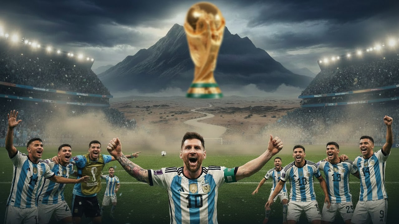 Lionel Messi and Argentina Team
