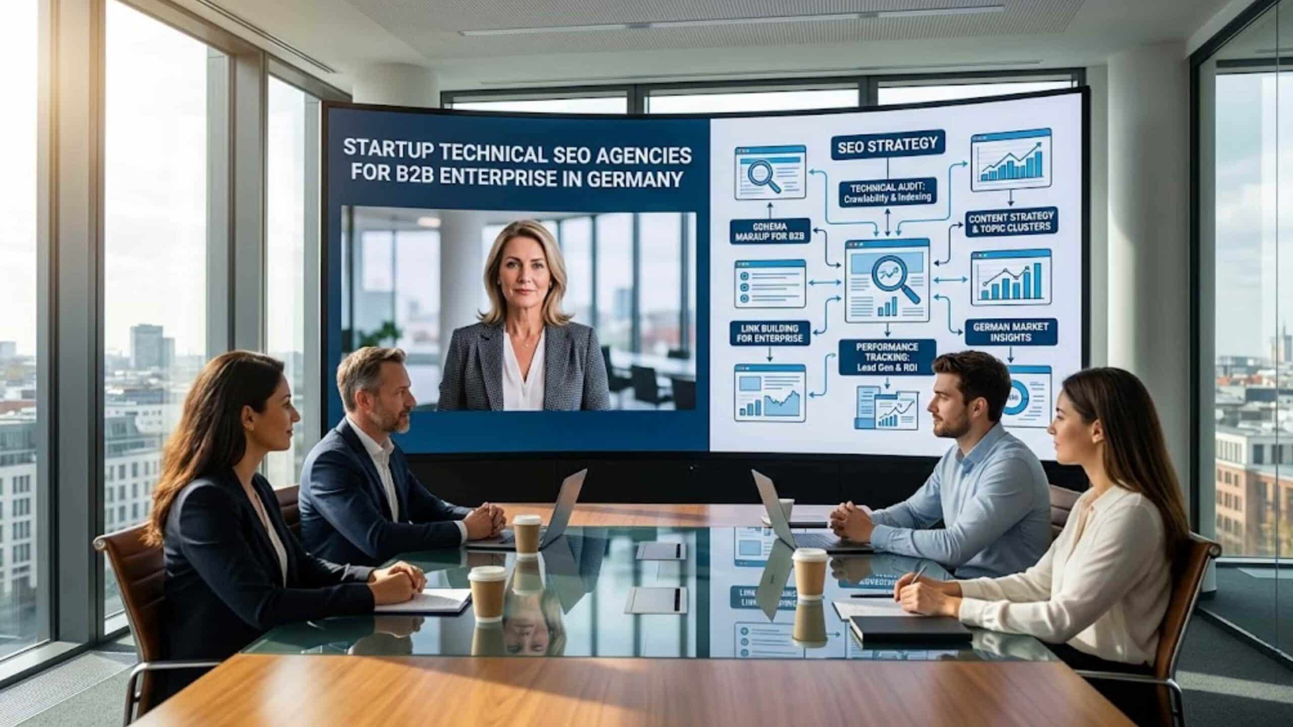Startup Technical SEO for B2B Enterprise in Germany
