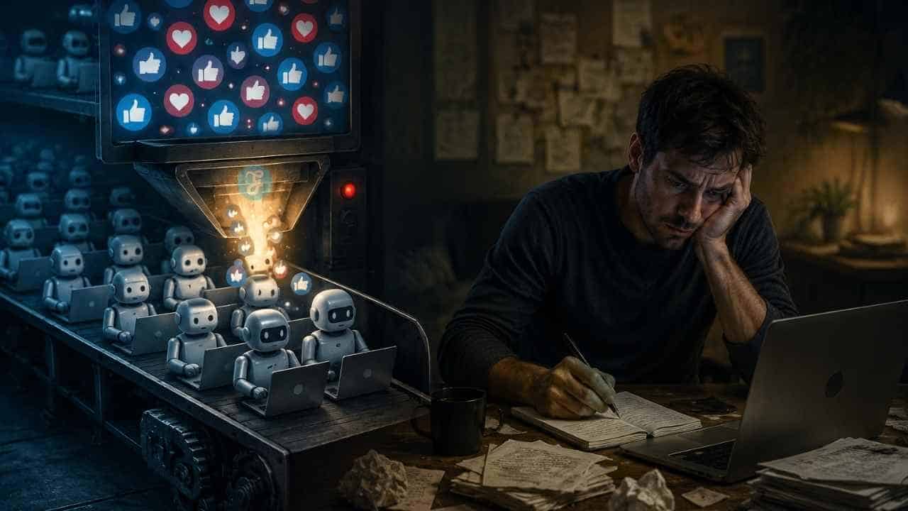 Algorithm Mediocre AI Content