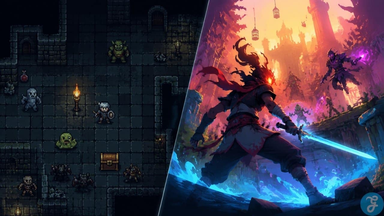 Roguelikes vs Roguelites