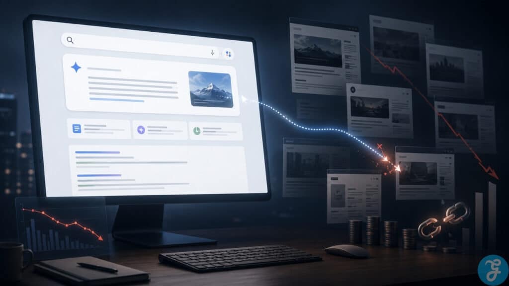 Zero-click search economics