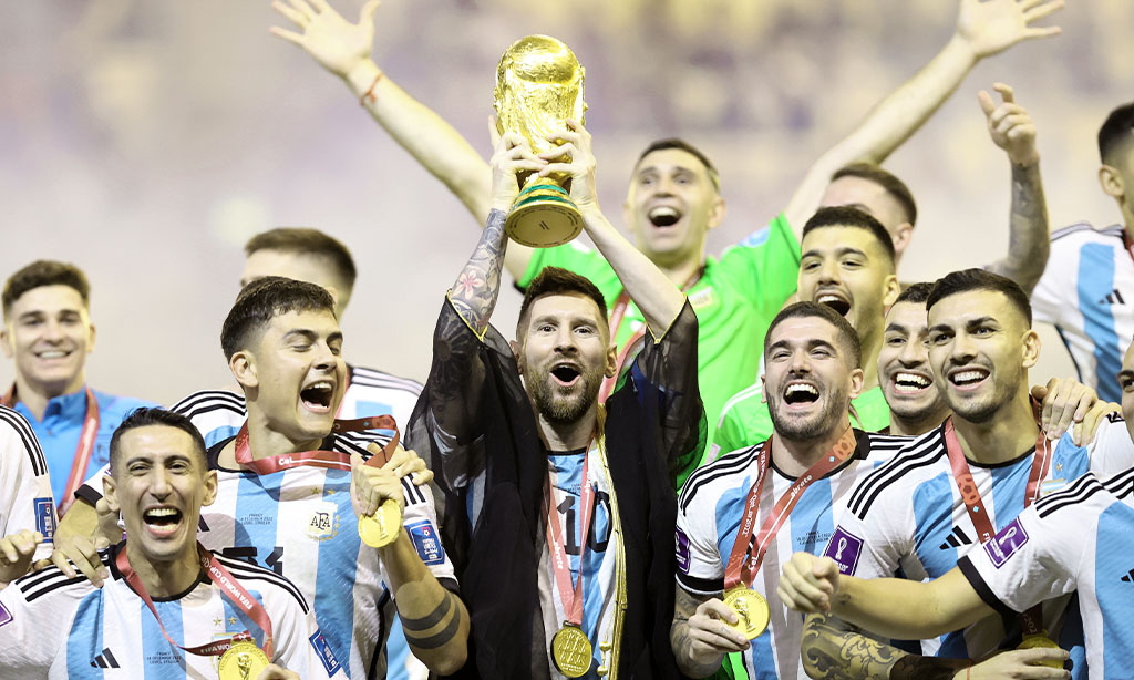 Argentina Celebration as World Cup Champion 2022