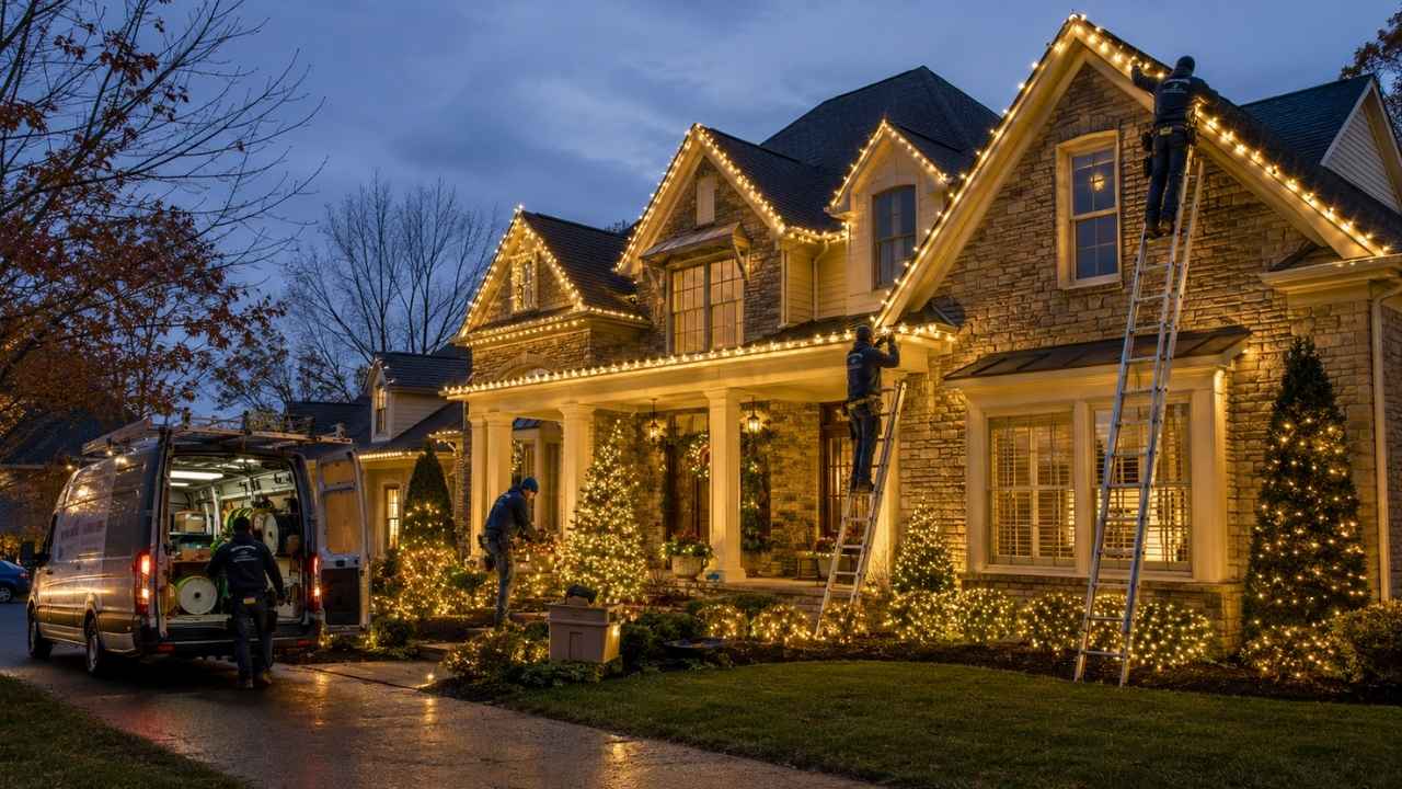 Christmas Light Installers in Franklin TN