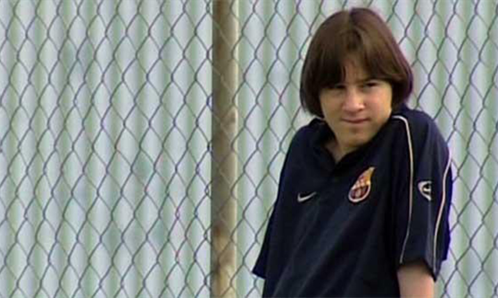 Lionel Messi childhood at Barcelona