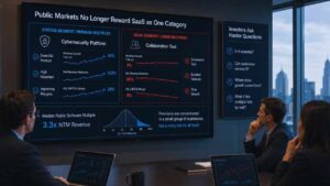 Public Markets No Longer Reward SaaS as One Category