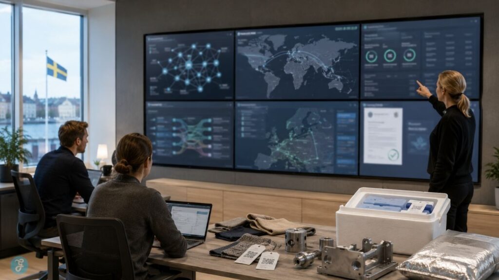 Swedish supply chain traceability platforms