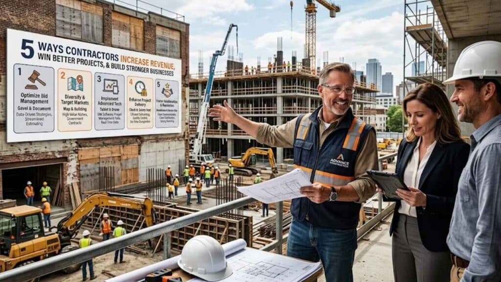 5 Ways Contractors Increase Revenue, Win Better Projects, and Build Stronger Construction Businesses