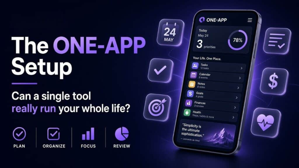 Can a Single Tool Run Your Whole Life