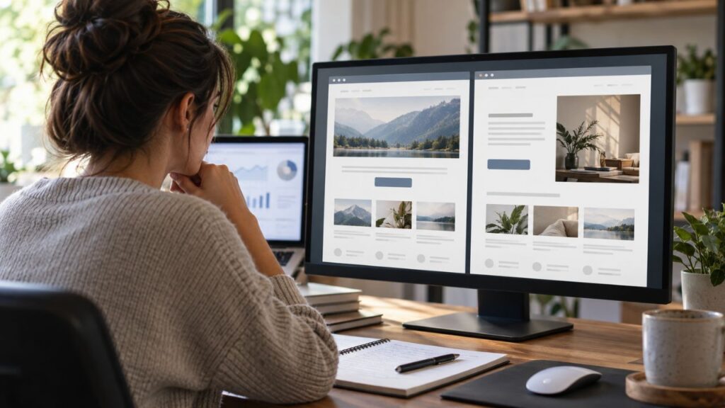 A/B test ideas for underperforming landing pages