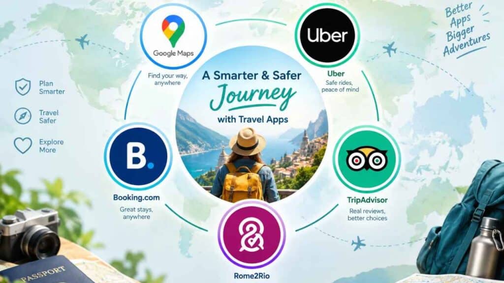 Travel Apps for Smarter and Safe Journey