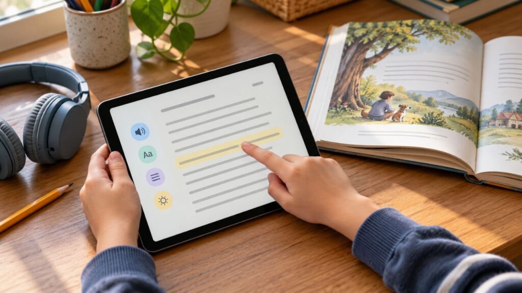 digital tools for kids with dyslexia