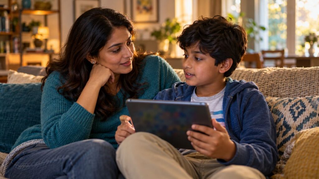 how to talk to kids about online strangers
