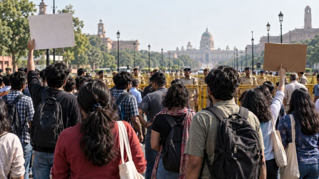India student protests